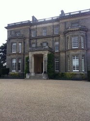 Stately home entrance