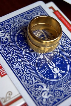 Magic cards and magic rings